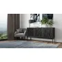 BDI Elements Mosaic Doors 8777 Charcoal Stained Ash